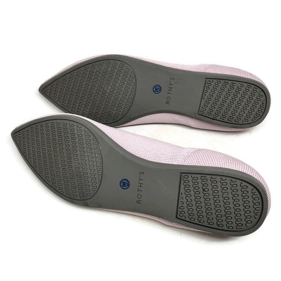 Rothy's The Point Petal Pink Solid Flat Size 8.5 - Picture 6 of 8
